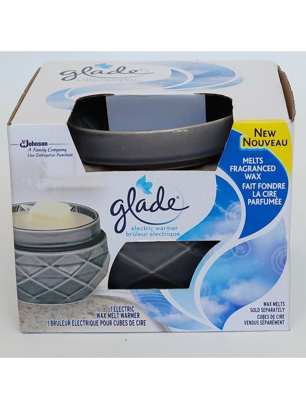 GLADE Electric Wax Warmer BNIP Melts Fragranced Wax